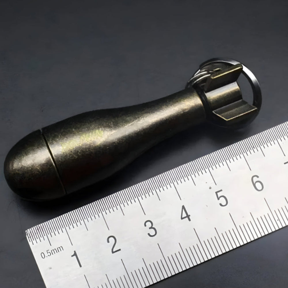 Waterproof Survival Keychain Flint Fire Starter