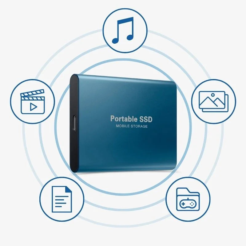 UltraDrive 128GB External SSD - High-Speed Portable Storage