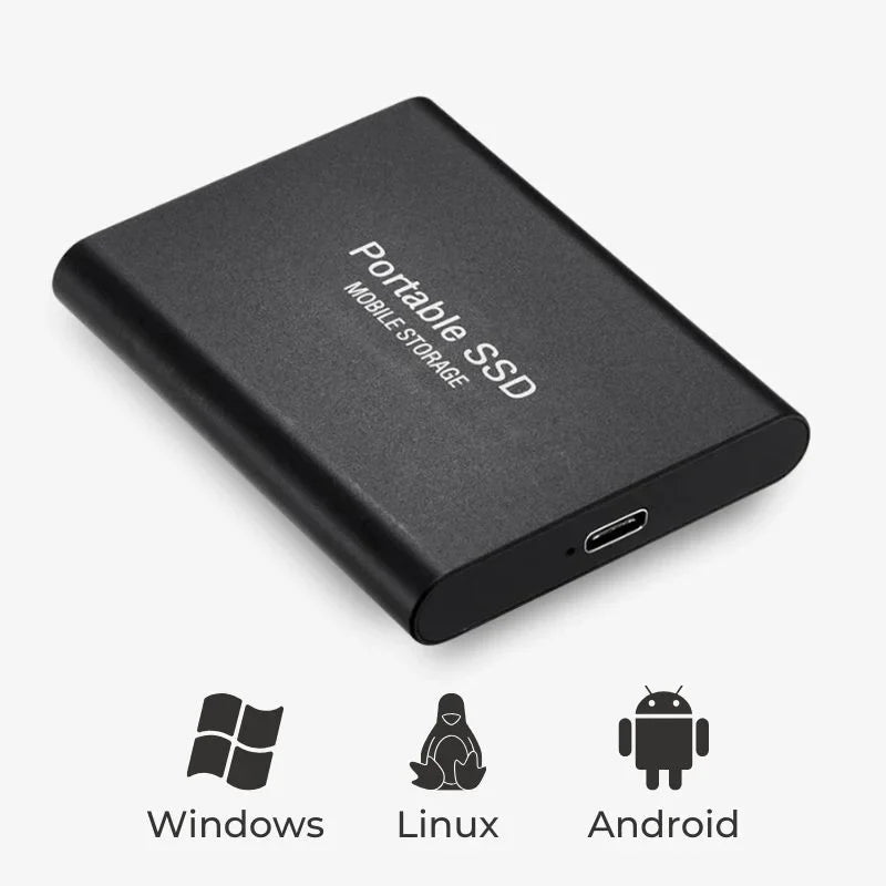 UltraDrive 128GB External SSD - High-Speed Portable Storage