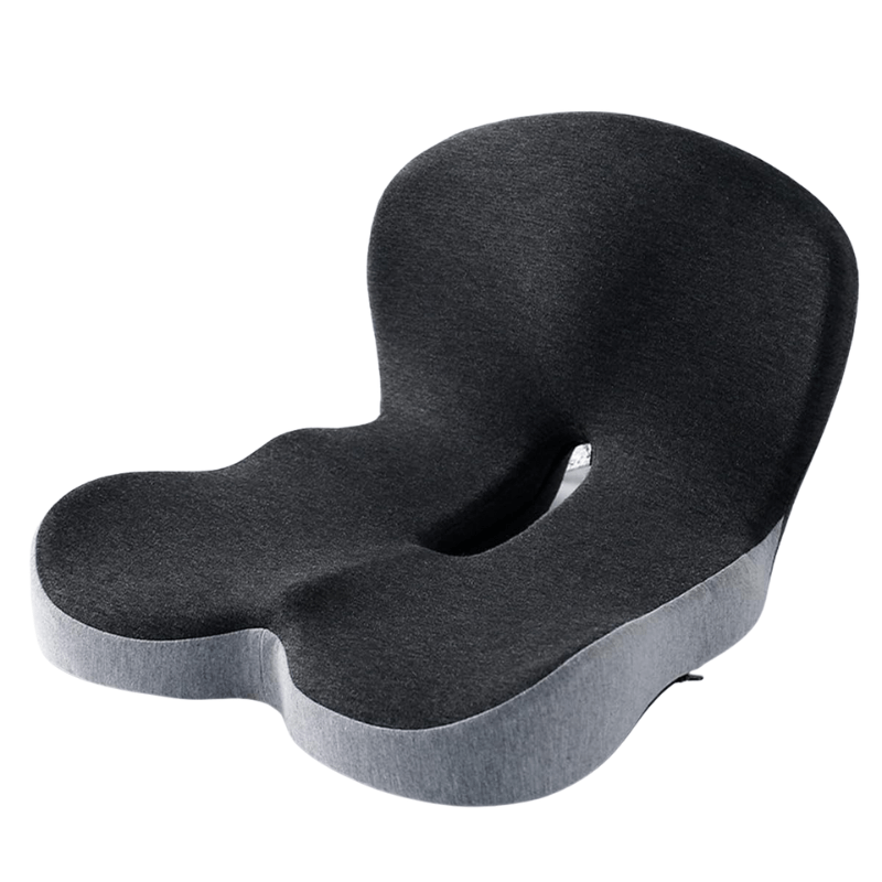 Ergonomic Memory Foam Seat Cushion for Enhanced Back Comfort