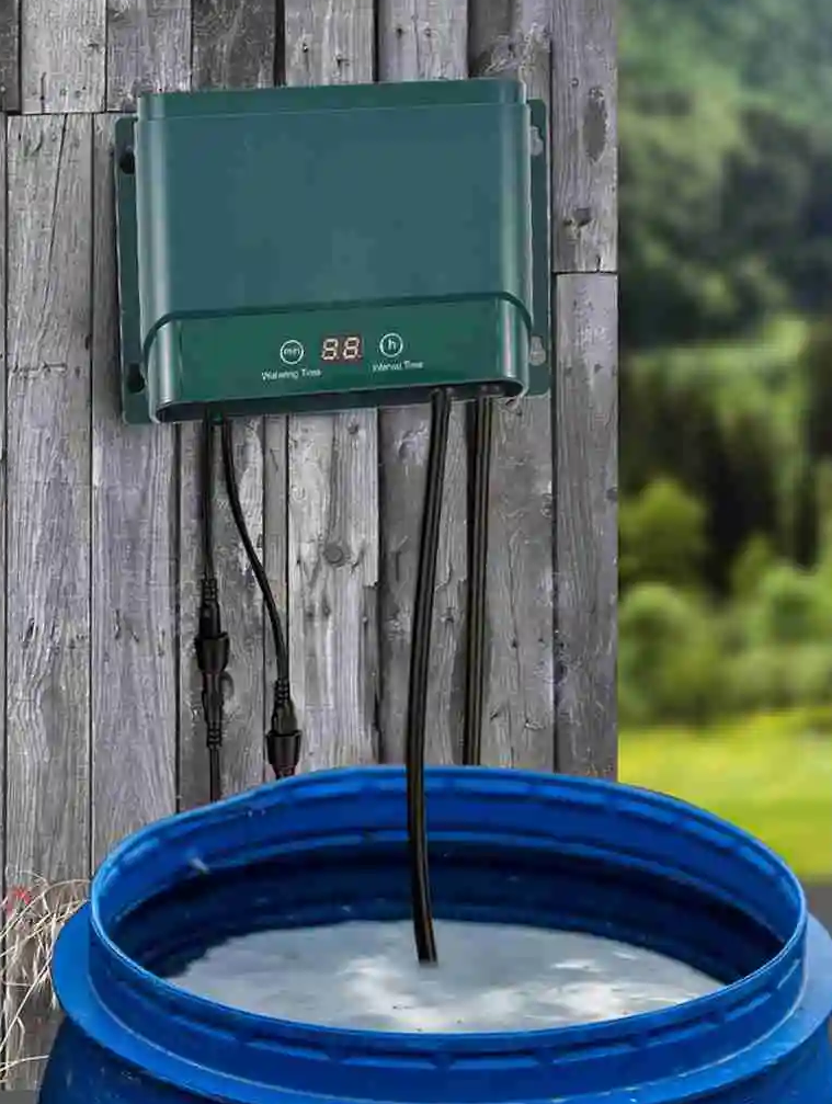 Solar-Powered Drip Irrigation Kit with 30 Modes & 7 Timers