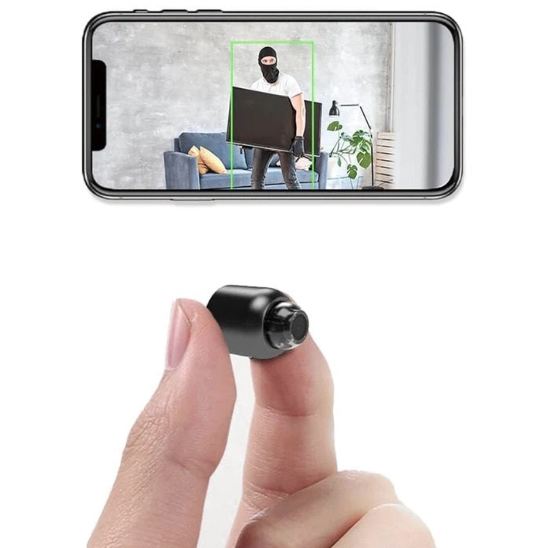Compact Wireless Camera with Audio for Home Security