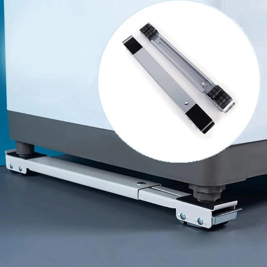 Adjustable Mobile Base for Washing Machines with Wheels