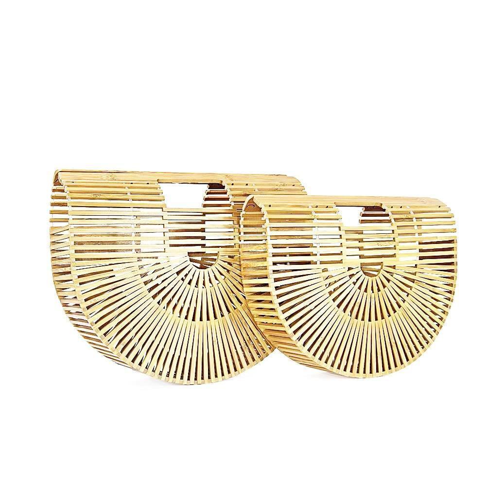 Women's Bamboo Handbag in Bohemian Style