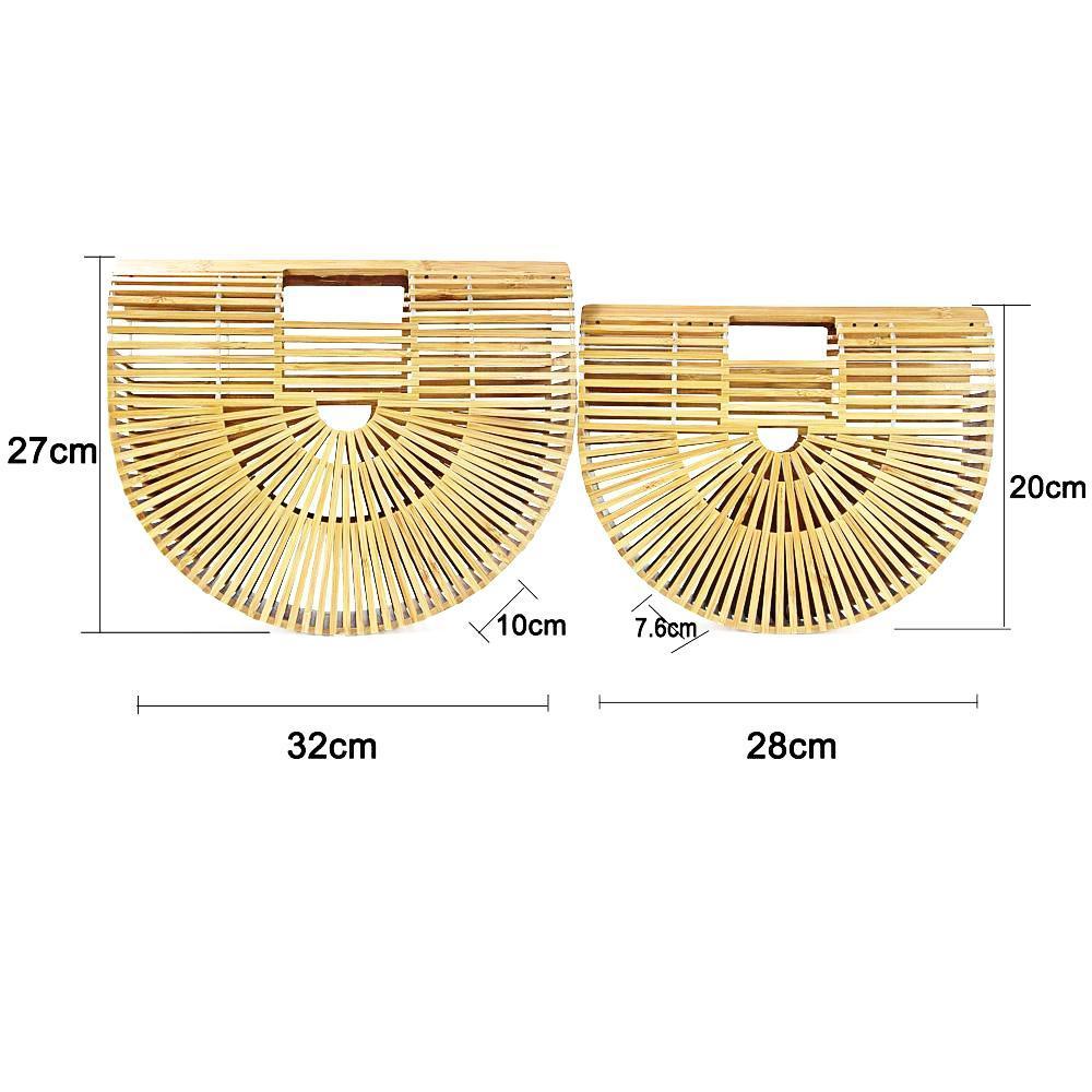 Women's Bamboo Handbag in Bohemian Style