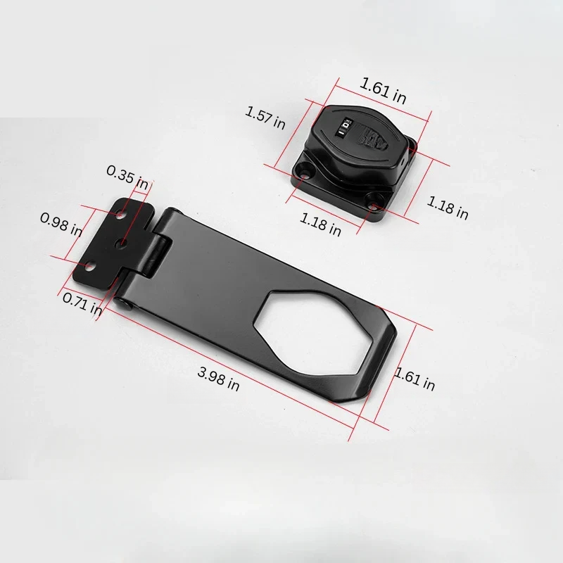 3-Digit Combination Lock for Secure Cabinet Protection