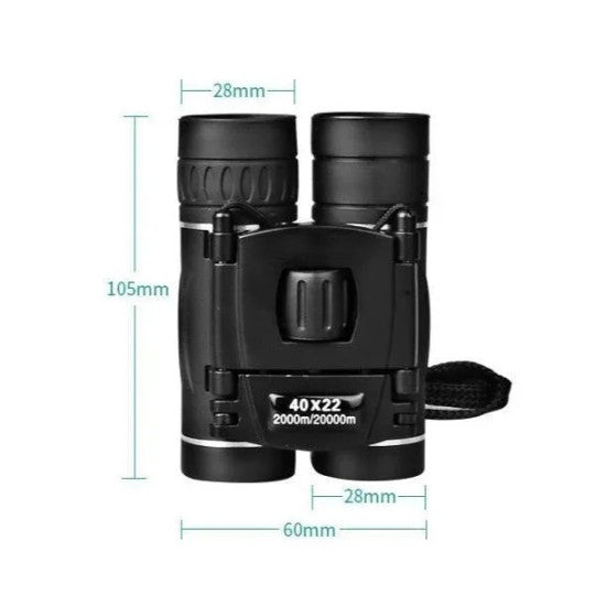Professional 40x22 HD Hunting Binoculars for Military and Outdoor Use