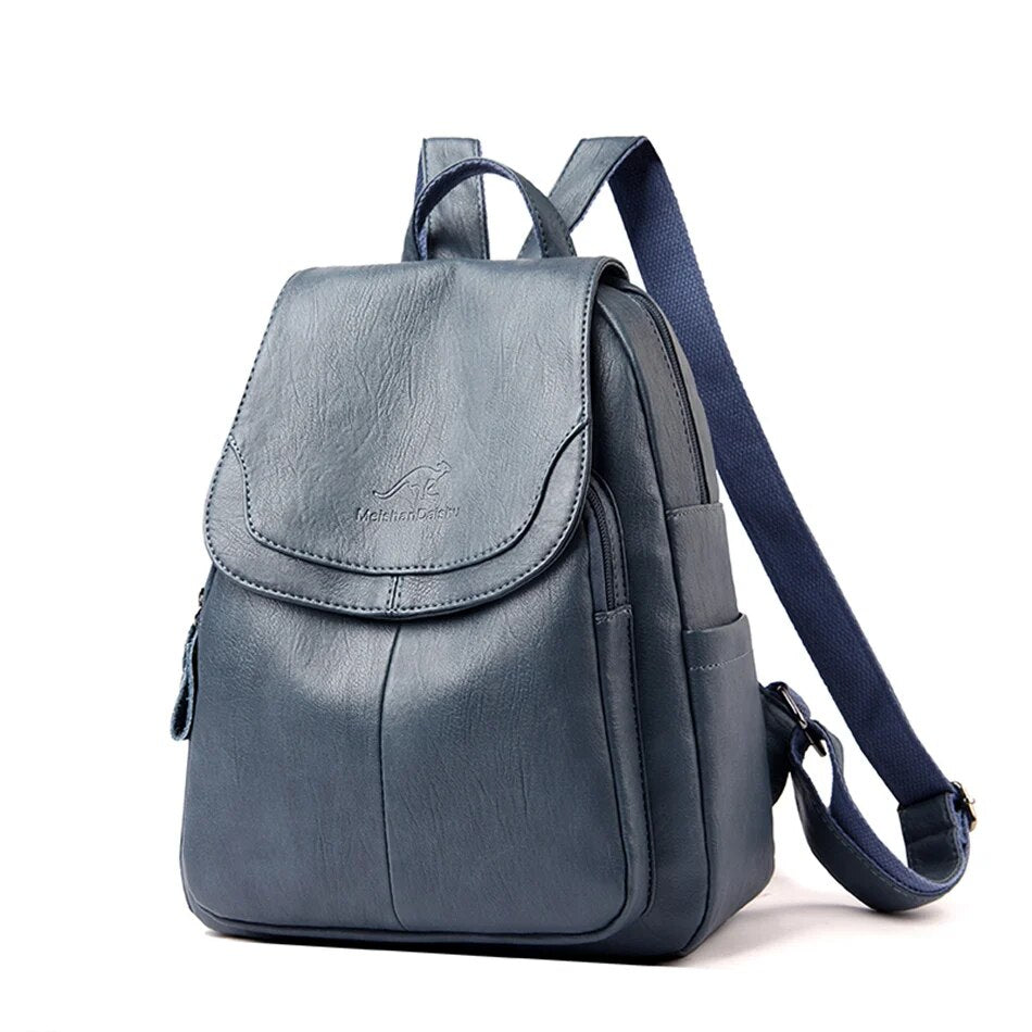 Women's Leather Backpack – Stylish and Functional