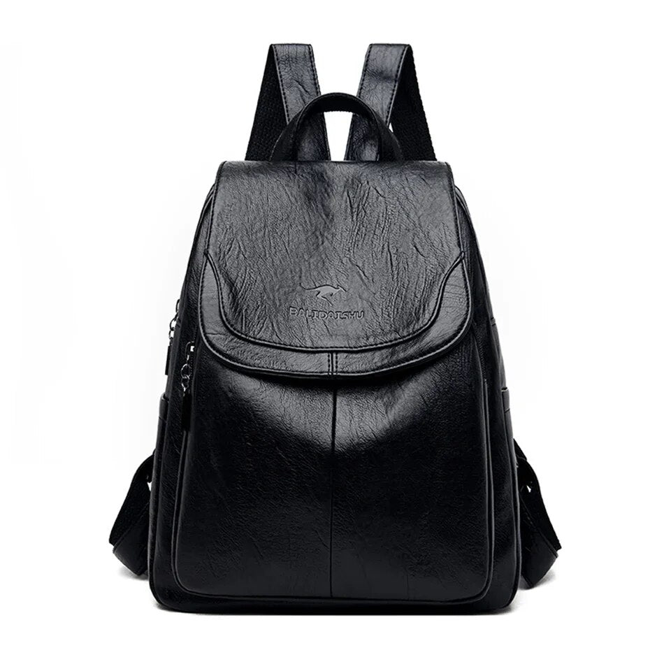 Women's Leather Backpack – Stylish and Functional