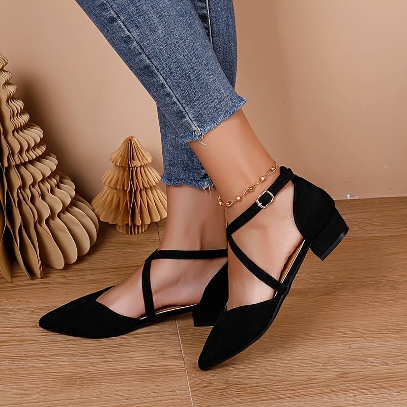 Women's Solid Color Fashion Flats for Everyday Elegance