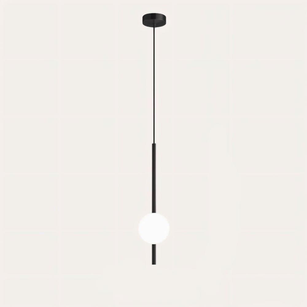 Afzal Glass Globe LED Hanging Light Fixture