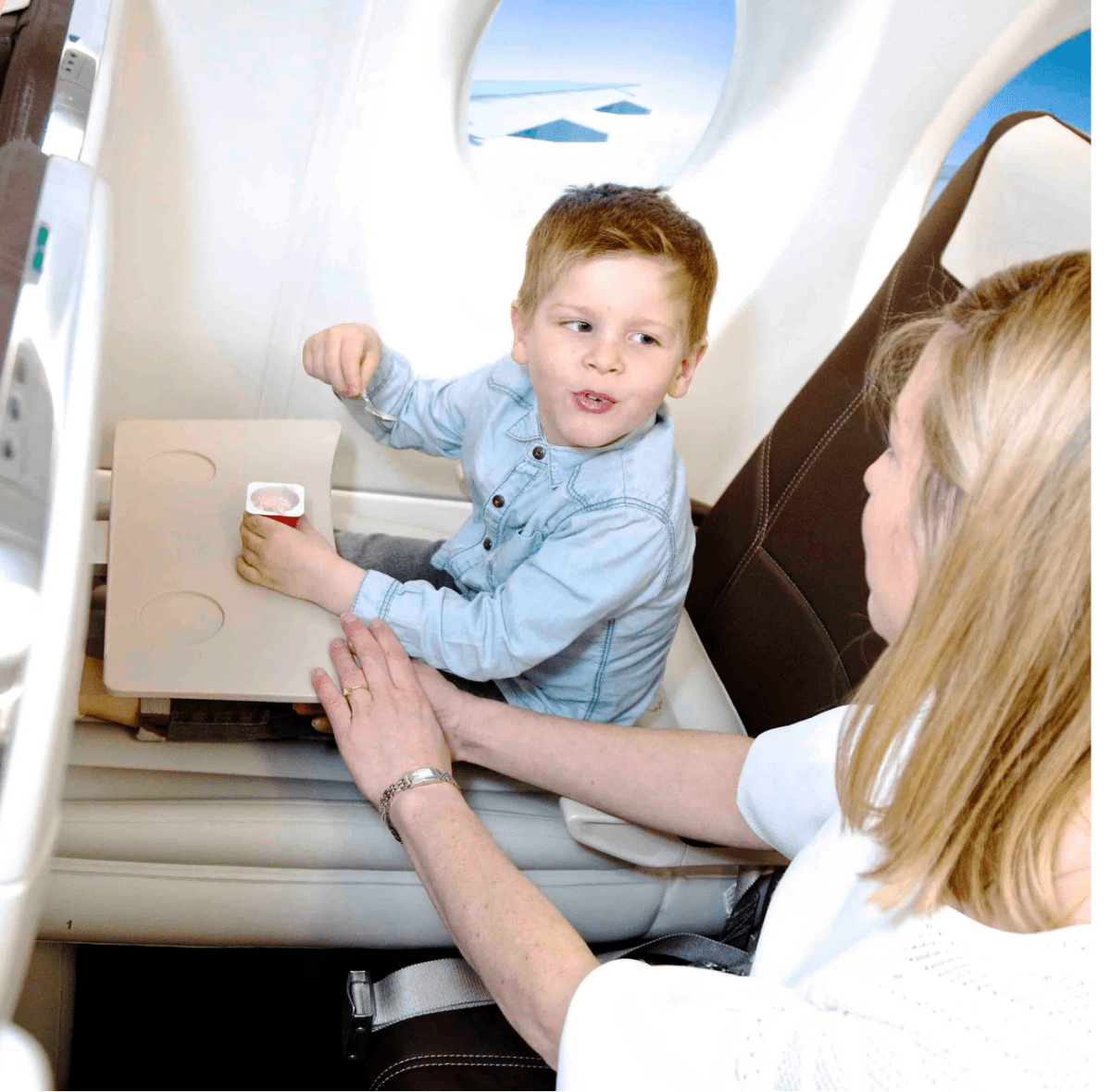 Inflatable Travel Bed for Kids – Cozy Comfort on Planes
