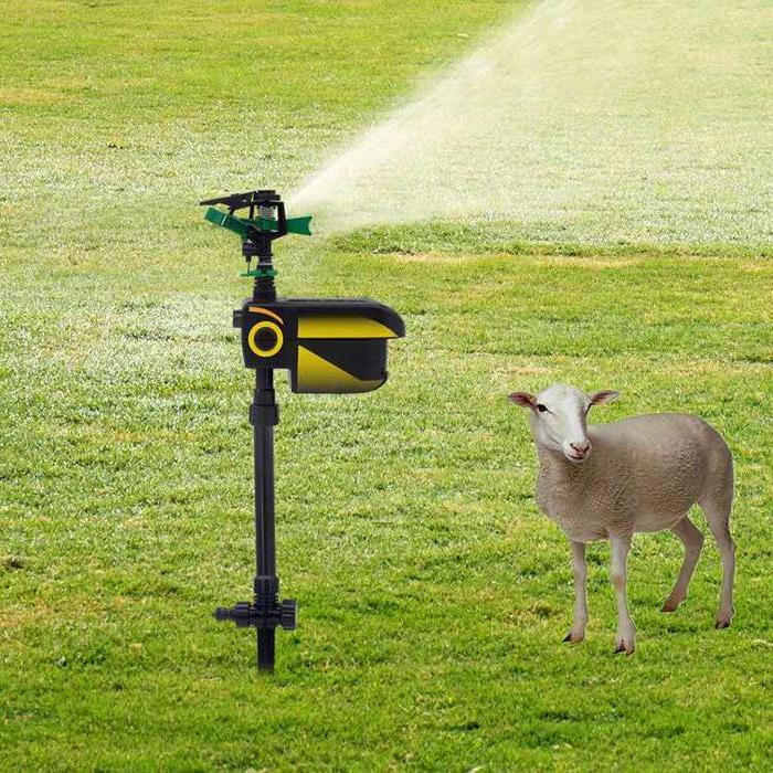 Motion-Activated Animal Deterrent Garden Sprinkler with Sensor Technology