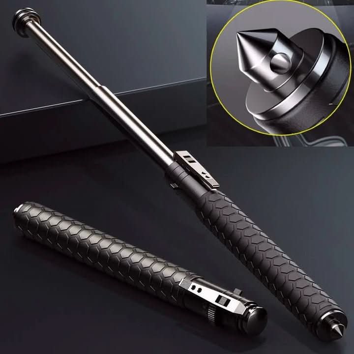 Telescopic Self-Defense Cane | Pop-Up Hiking & Travel Safety Stick