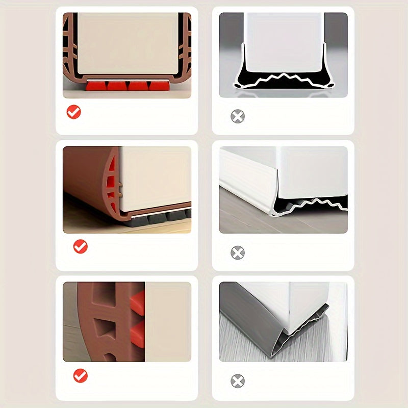Adjustable Door Draft Stopper for Insulation and Noise Reduction