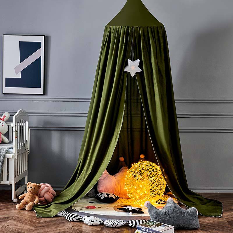 Kids' Blackout Bed Canopy | Soft, Breathable & Light-Blocking for Play & Sleep