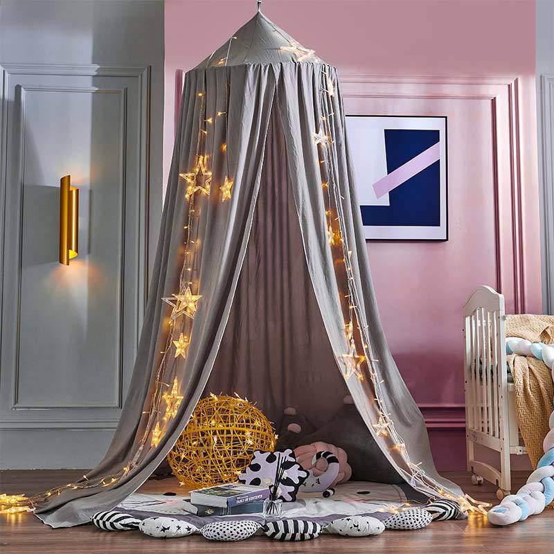 Kids' Blackout Bed Canopy | Soft, Breathable & Light-Blocking for Play & Sleep