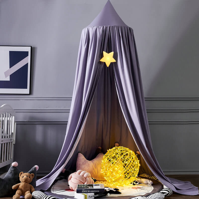 Kids' Blackout Bed Canopy | Soft, Breathable & Light-Blocking for Play & Sleep