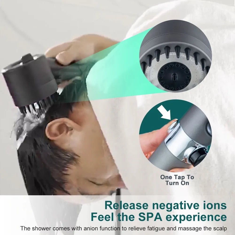 High-Pressure Showerhead for Luxurious Spa-Like Experience