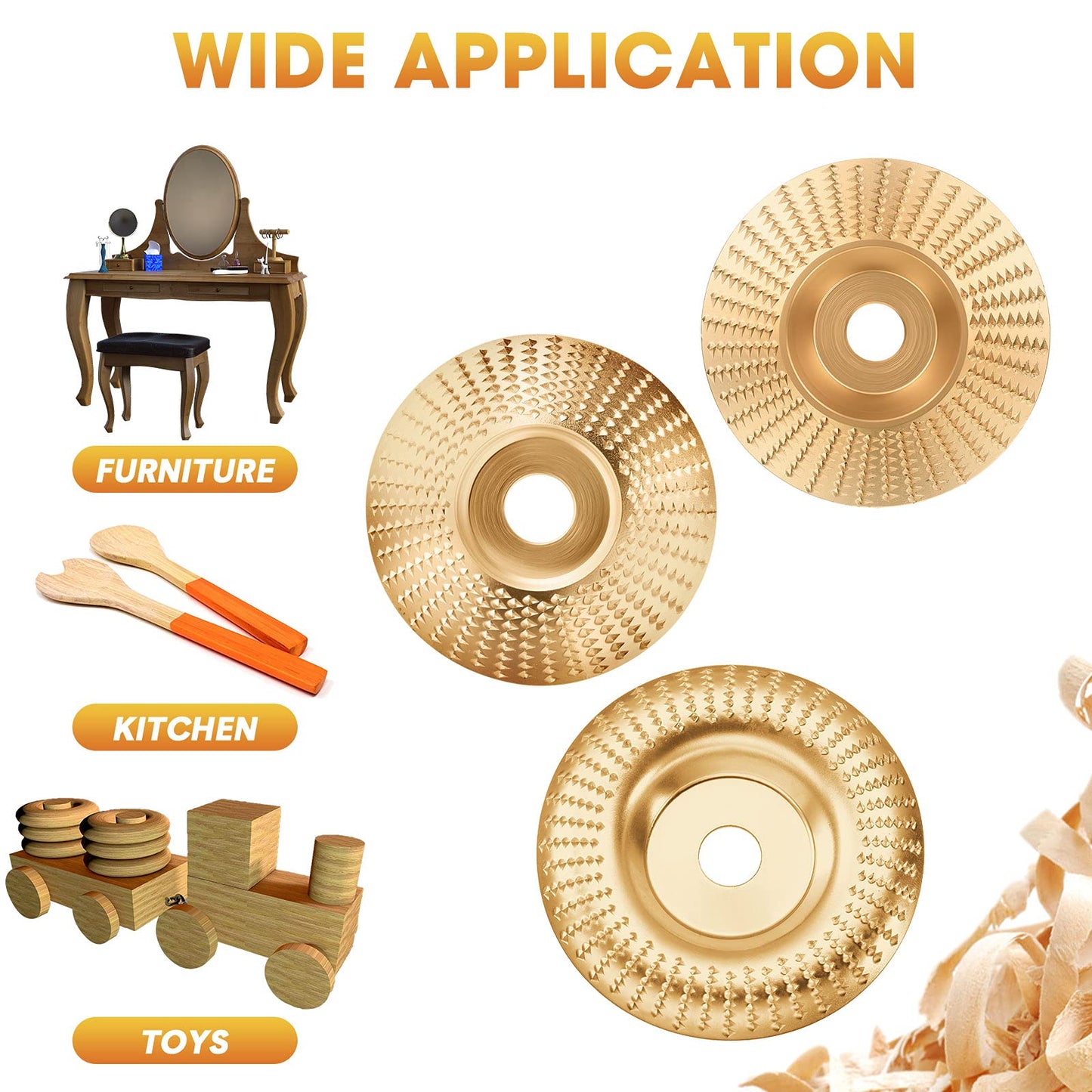 Tungsten Carbide Woodwork Grinding Disc