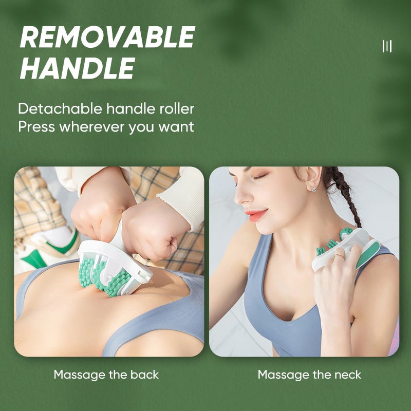 Sakerplus Cellulite Massager Roller with 360° Deep-Tissue Rollers