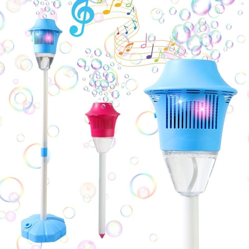 Automatic Bubble Machine for Kids | Adjustable Portable Bubble Fun