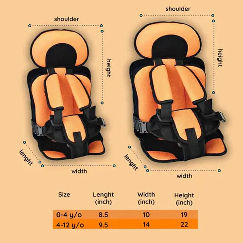 Portable & Foldable Travel Car Booster Seat for Children