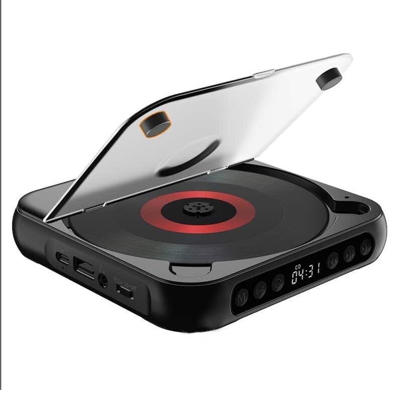 Portable CD Player with Bluetooth Connectivity