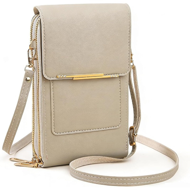 RFID Secure Crossbody Phone Wallet