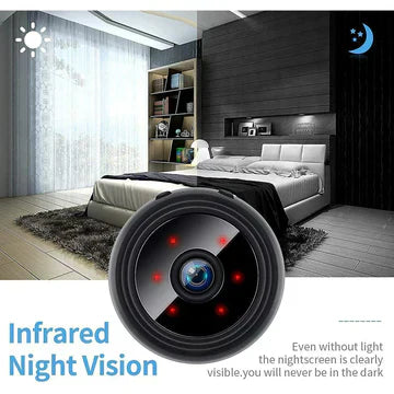 Wireless 1080p Camera with Night Vision and Magnetic Mount