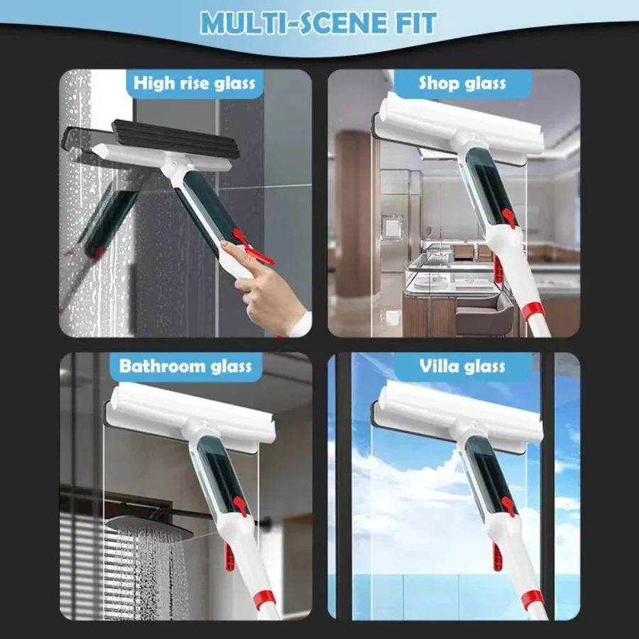 Telescopic Long Handle Window Cleaning Tool
