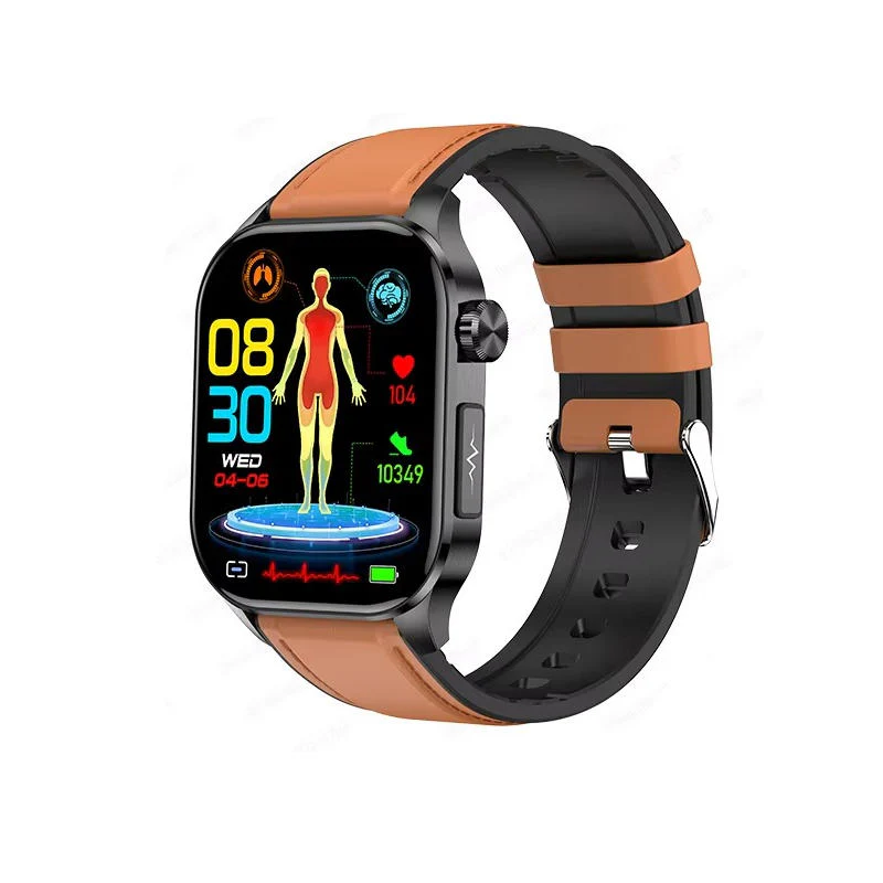 Senior Health Smartwatch with Blood Pressure and Sugar Monitoring