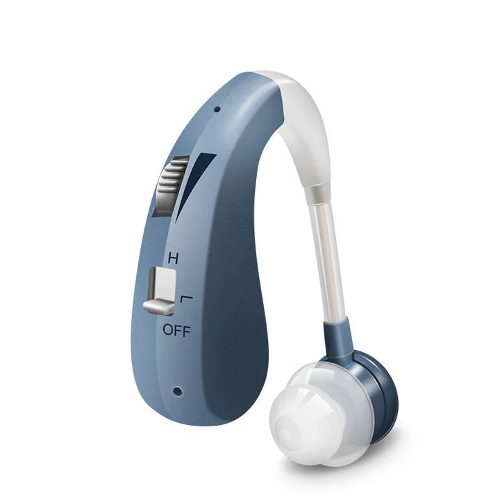 USB Rechargeable Hearing Aid Headphones for Seniors