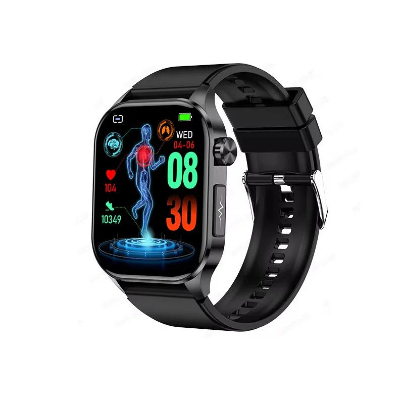 Senior Health Smartwatch with Blood Pressure and Sugar Monitoring