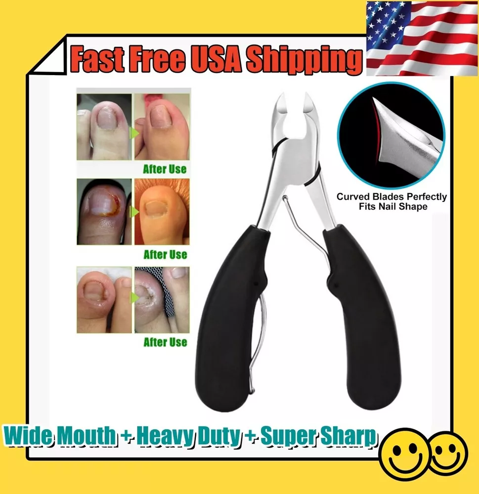 Toenail Clipper for Seniors, Sharp & Ergonomic for Thick Nails