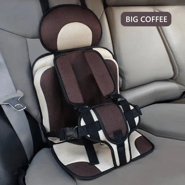 Portable Travel Car Seat for Kids | Foldable Booster with 5-Point Harness