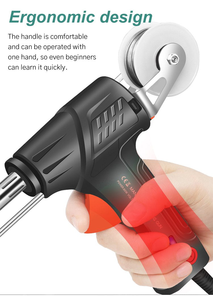 Electric Welding Tool | Quick 20s Heat-Up | Dual Weld & Cut | Comfortable Grip