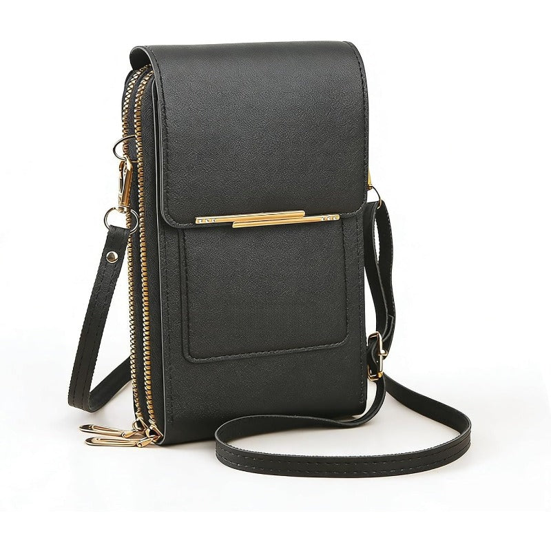 RFID Secure Crossbody Phone Wallet