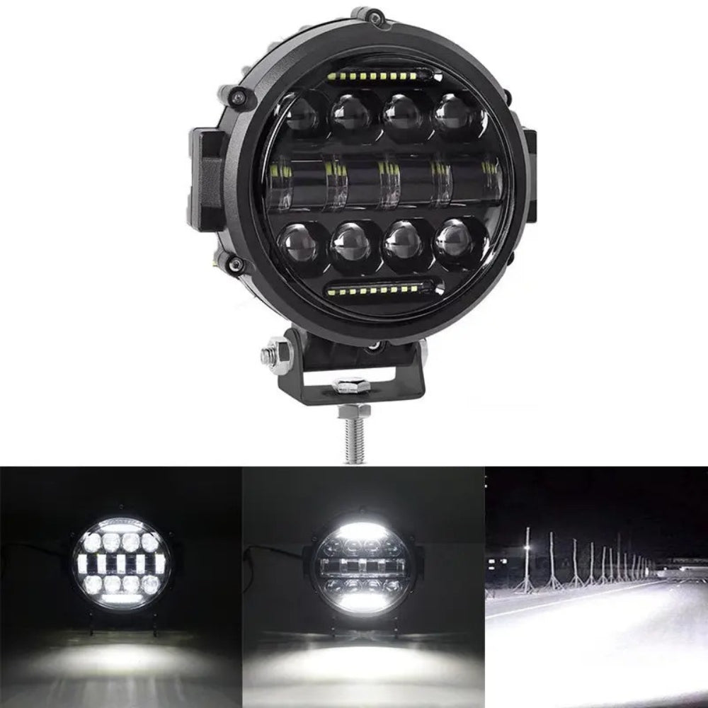 7" LED Vehicle Driving Light for Cars & Off-Road SUVs