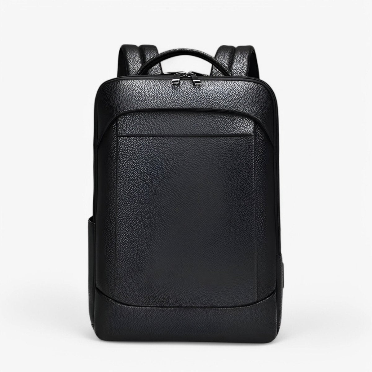 Elegant PU Leather Laptop Backpack with USB Charging Port