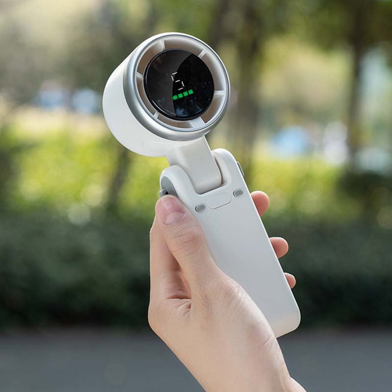 Portable High-Speed Folding Turbine Fan for Travel