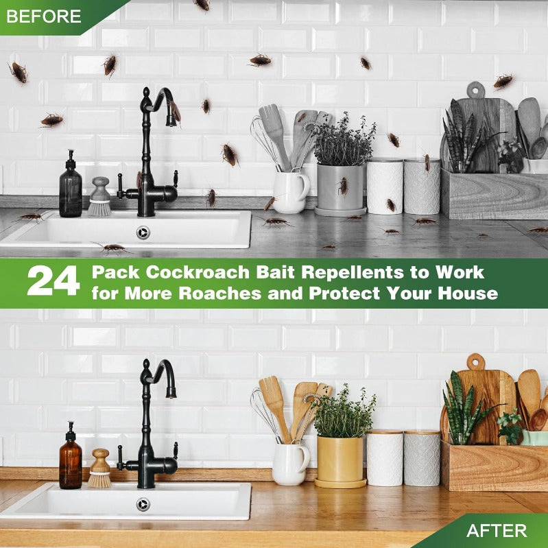 Child and Pet Friendly Cockroach Bait Discs
