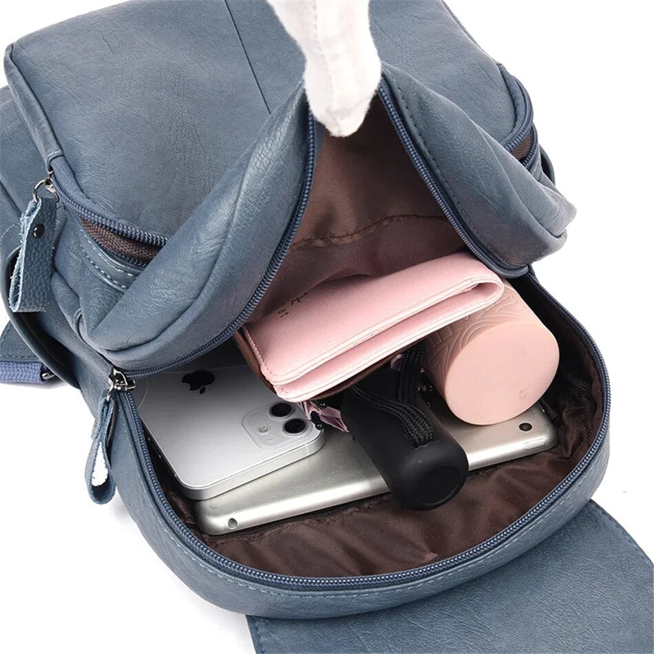 Women's Leather Backpack – Stylish and Functional