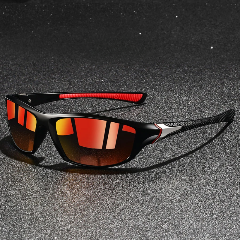 Men's Polarised Sunglasses - UV400 Shield & Lightweight Metal Design