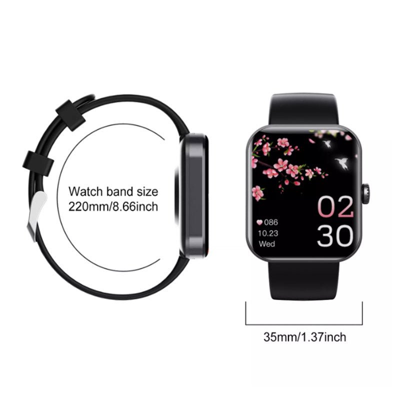 Blood Sugar Monitoring Smartwatch with Real-Time Glucose Tracking