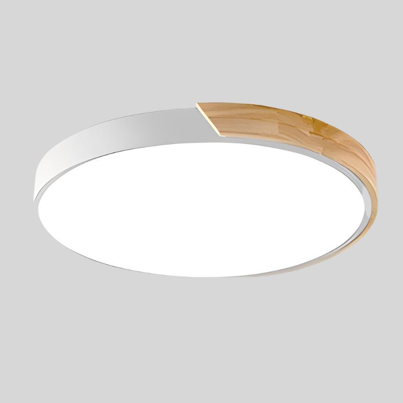 Scandinavian Round LED Ceiling Light | Soft Glow, Minimalist Style for Any Room
