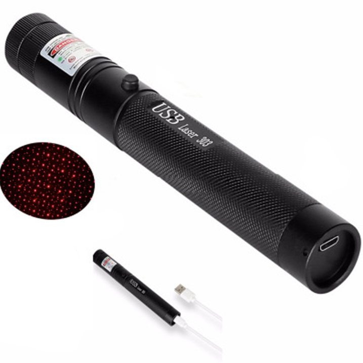 Long-Range Laser Pointer Torch with Adjustable Focus
