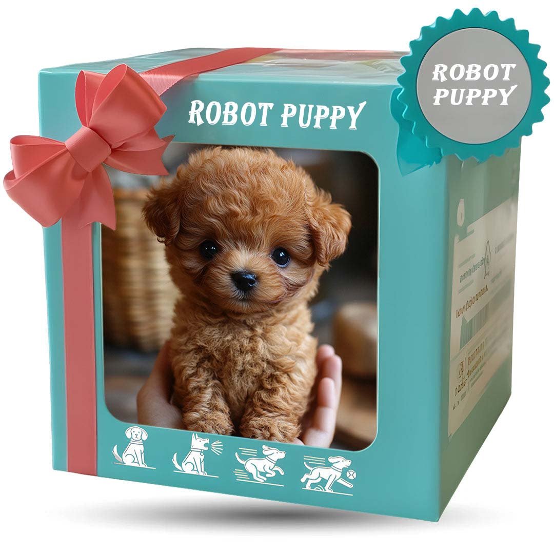 Smart CuddlePup Robot Dog Toy | Ideal for Kids & Seniors Gifts