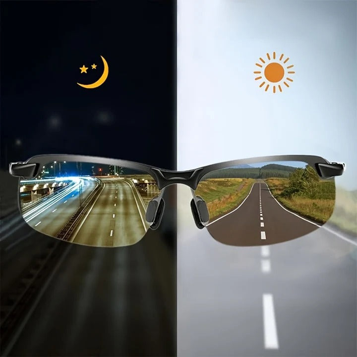 Polarized Photochromic Sunglasses with Auto Light Adaptation