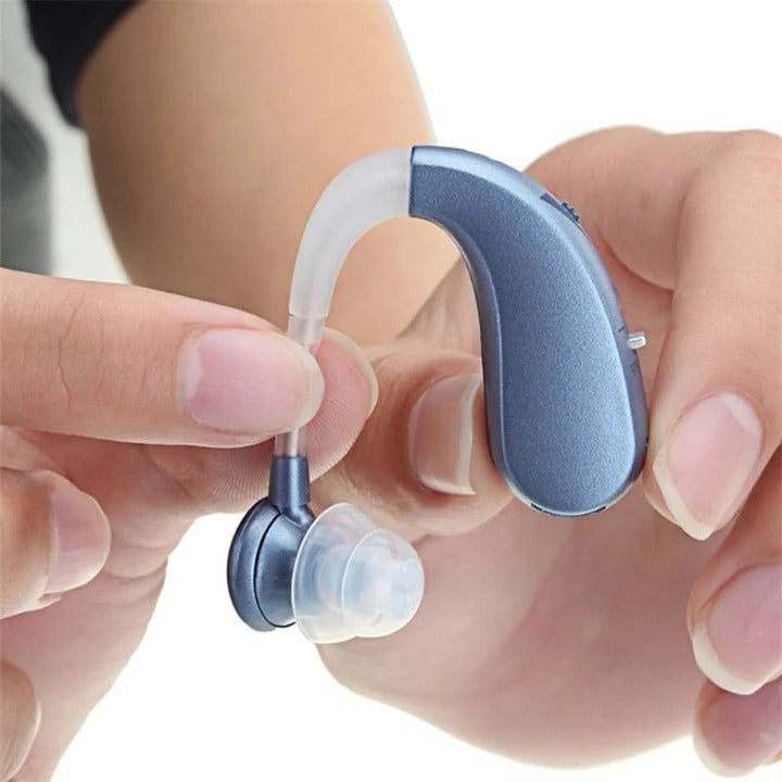 USB Rechargeable Hearing Aid Headphones for Seniors